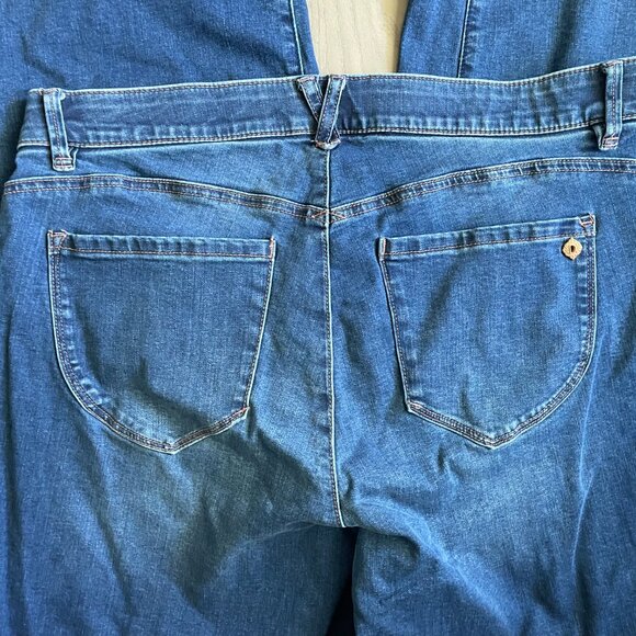 Democracy Indigo Wide Leg Jeans - Picture 6 of 6